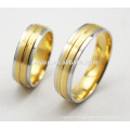 316L Stainless Steel Jewelry Saudi Gold Couples Ring